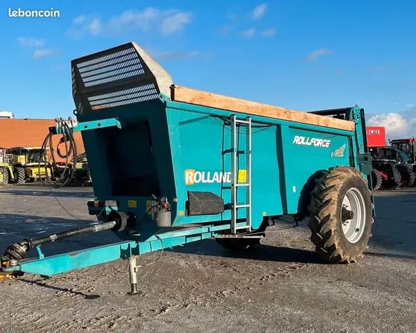 Épandeur à fumier Rolland C-5012 occasion 2017 – Eure (27)