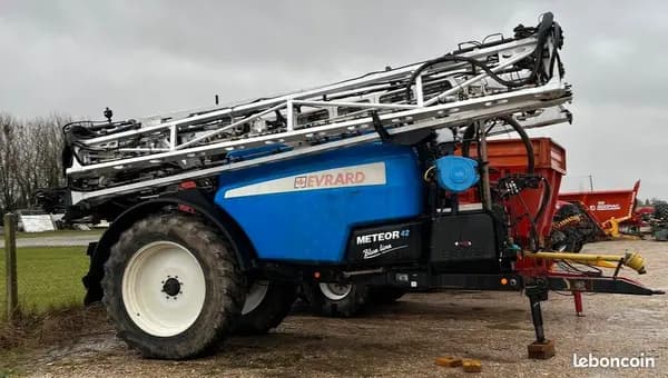 Pulvérisateur traîné Evrard Meteor 42 occasion 2018 – Eure (27), photo 4 sur 10