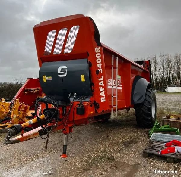 Épandeur à fumier Sodimac Rafal 3400R occasion 2016 – Eure (27)