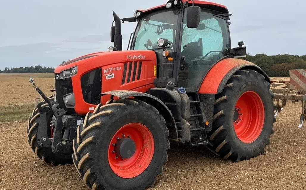 Tracteur agricole Kubota M7-153 occasion 2022 – Eure (27), photo 1 sur 5